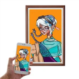 Art Photo Digital NFT-skjermramme