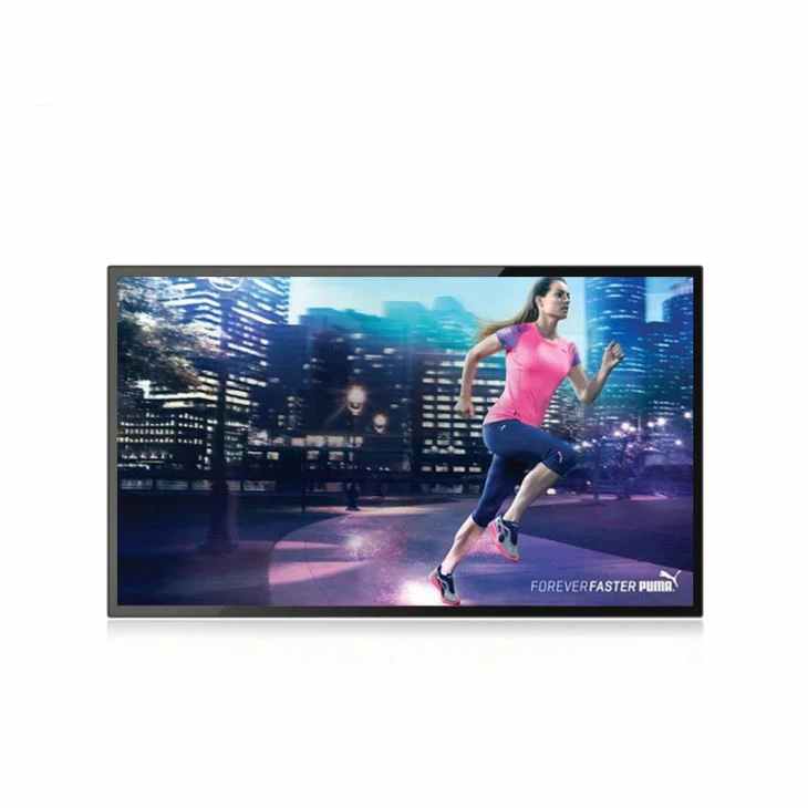 55-tommers Android System Veggmontert Digital Signage Display
